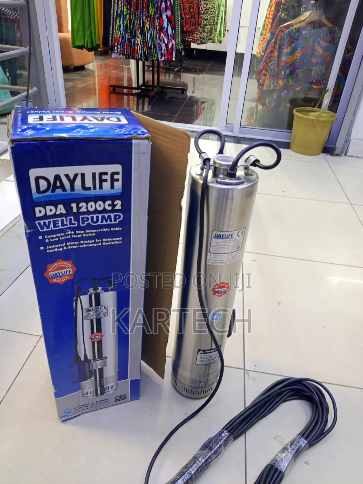 Dayliff Dda 1200c2 Submersible Well Pump