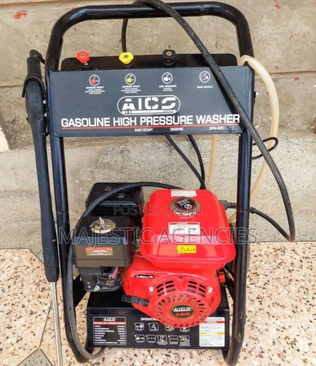 Aico Gasoline High Pressure Washer