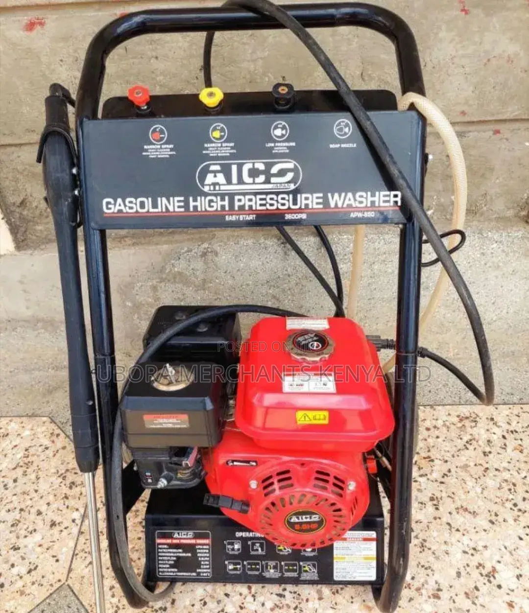 Aico Gasoline High Pressure Washer