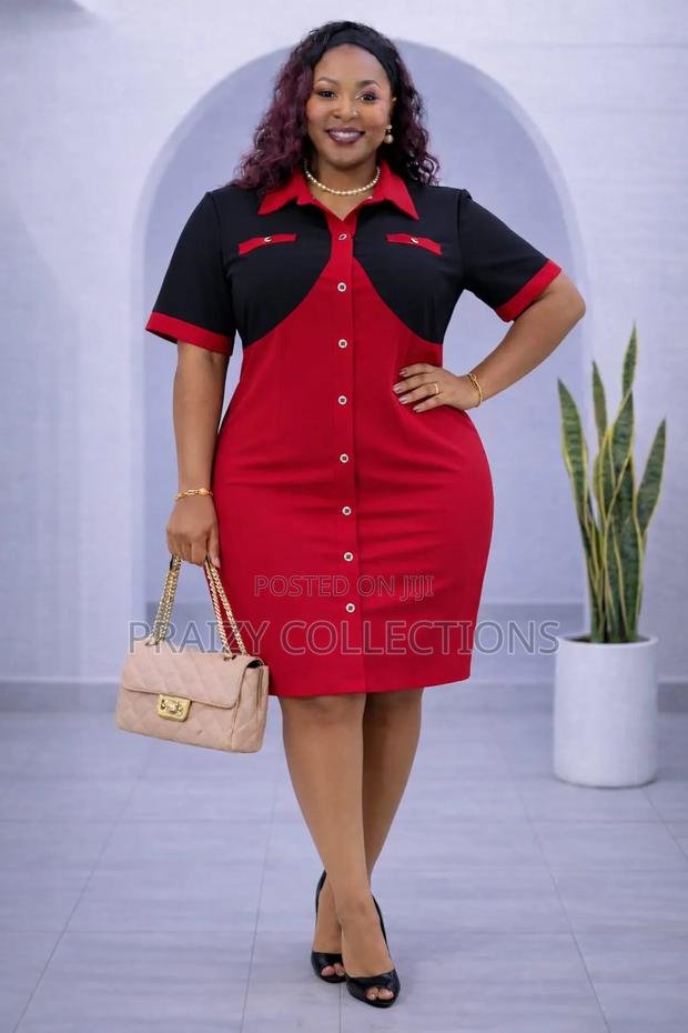 Buttoned Down Shirt Dress - thumbnail 2
