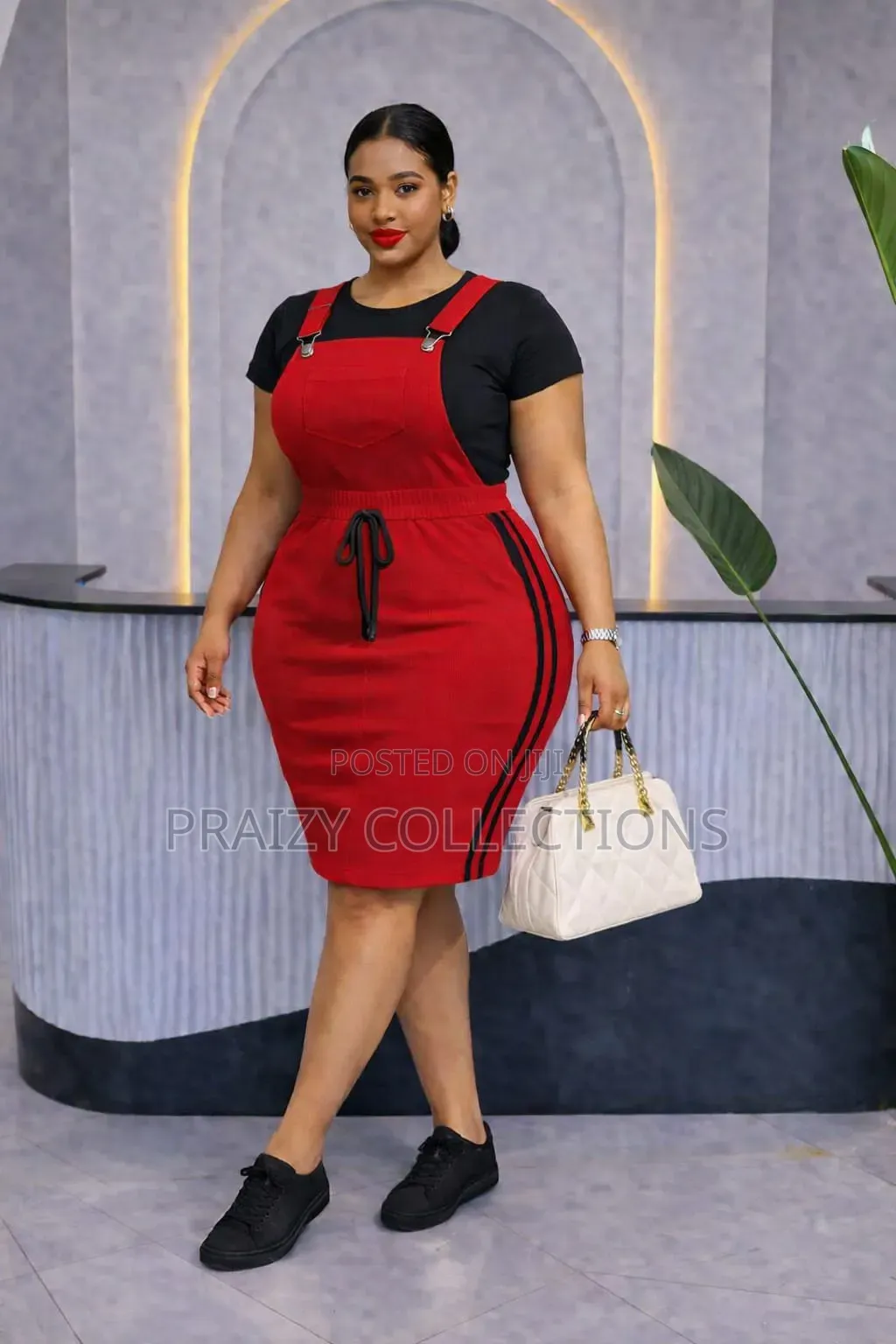 Senori Material Dress +Tshirt