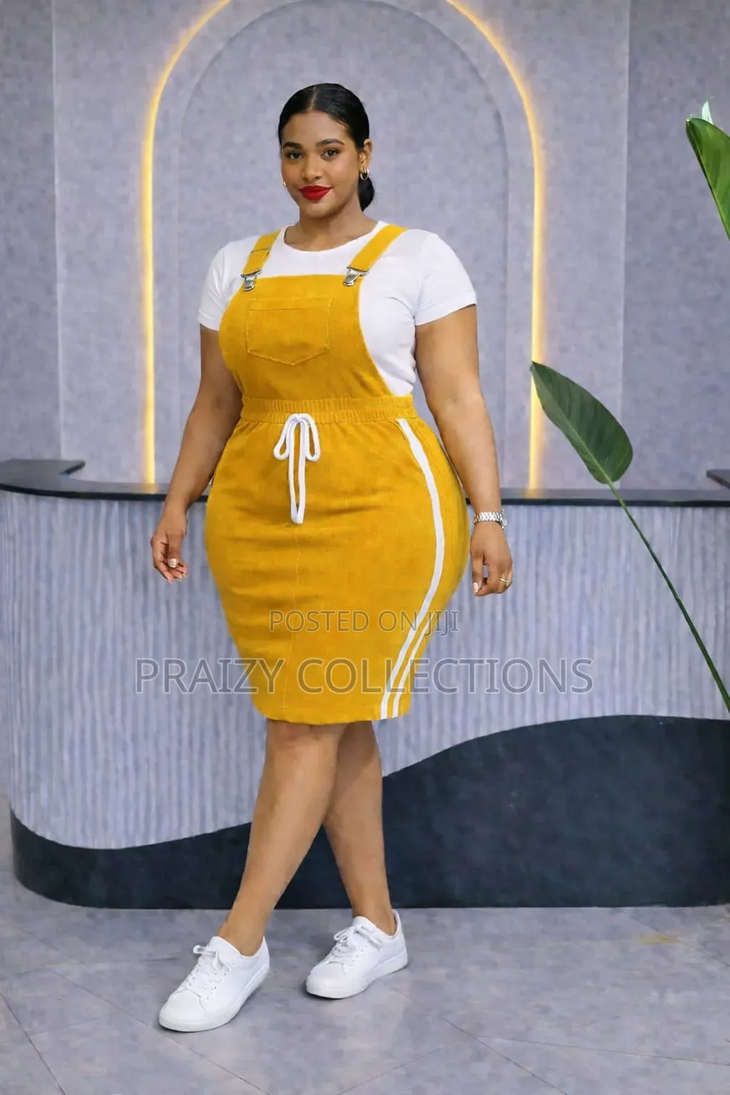 Senori Material Dress +Tshirt