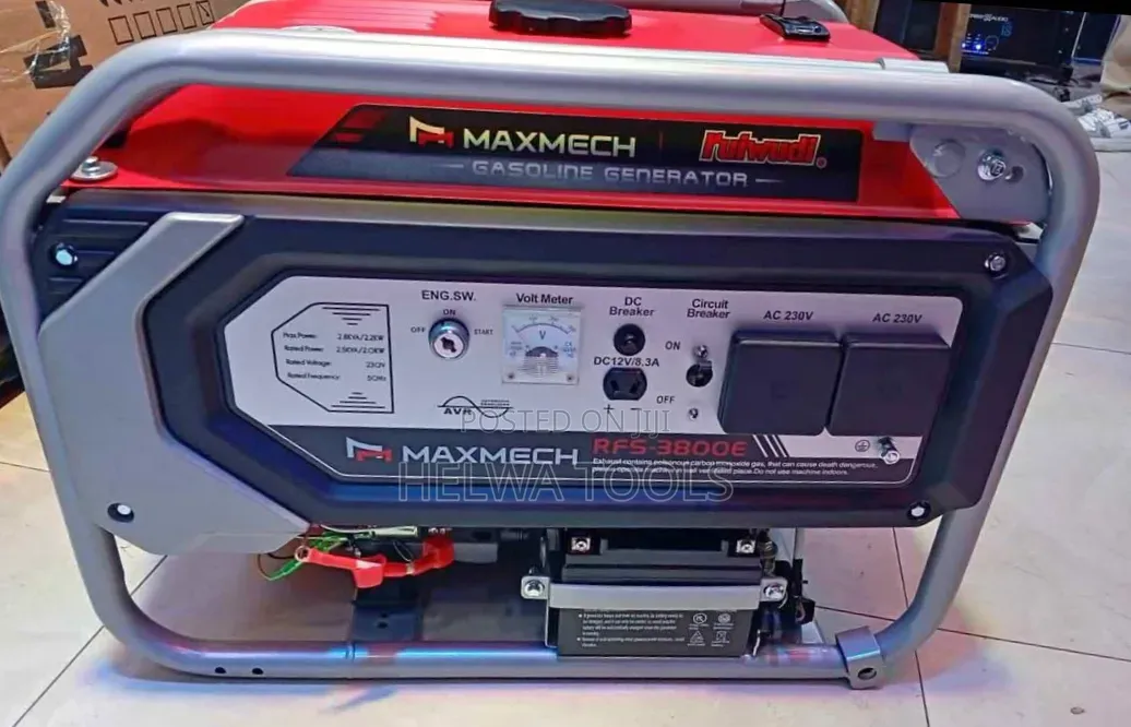 Guarantee Petrol Generator 3.8 Kva