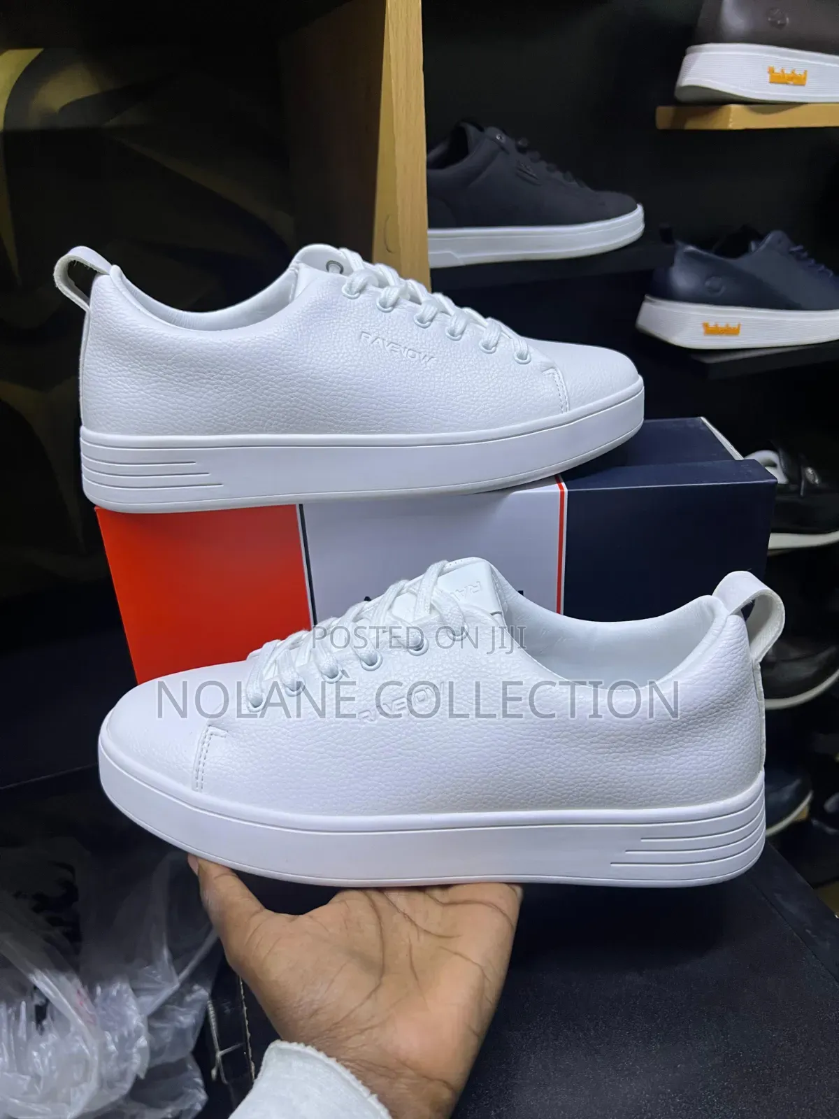 White Rn Casual Shoes for Men Size 40-45