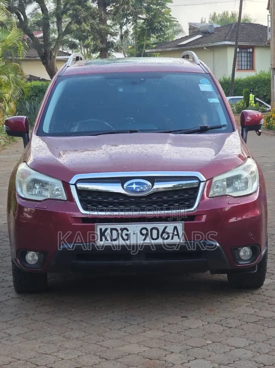 Subaru Forester 2015 Maroon