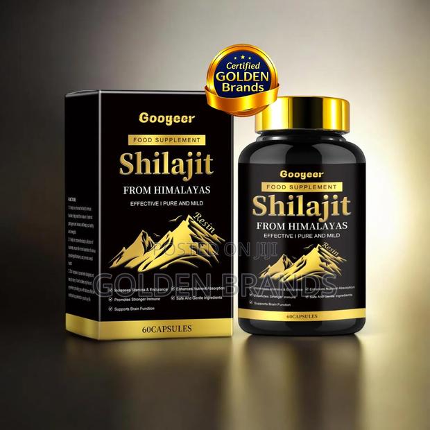 Pure Himalayan Shilajit for Stamina, Energy, Strength Vitality 60pcs