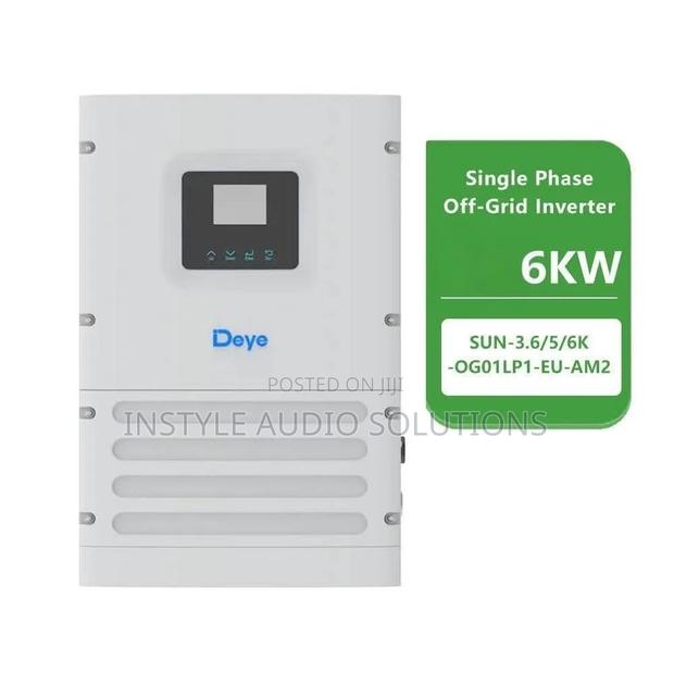 Deye 6kw - 48v Lw Smart Hybrid Inverter 100a MPPT 450 VDC
