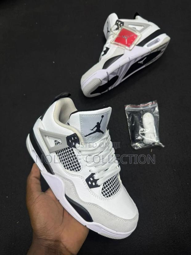 Military Black Jordan 4 Sneakers J4 Sneakers