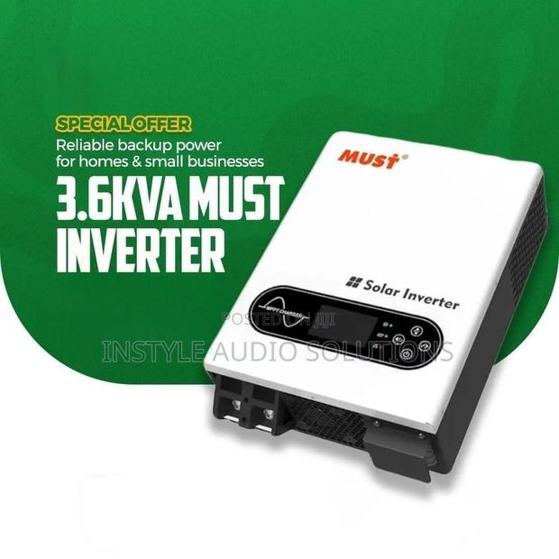 Must 3.5kva - 24v Hybrid 100a MPPT Controller - 450 VDC