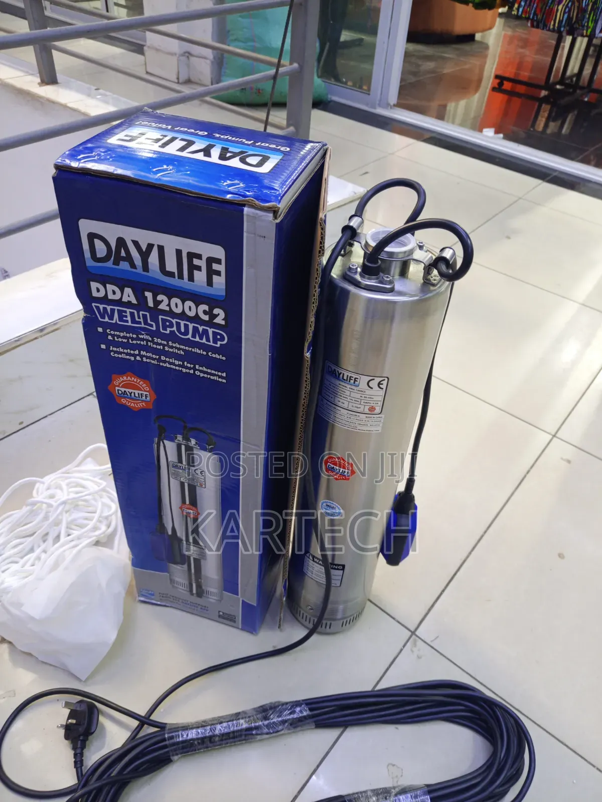 Dayliff Dda Series 1200c 2 Well Pump for Domestic Commercial Use