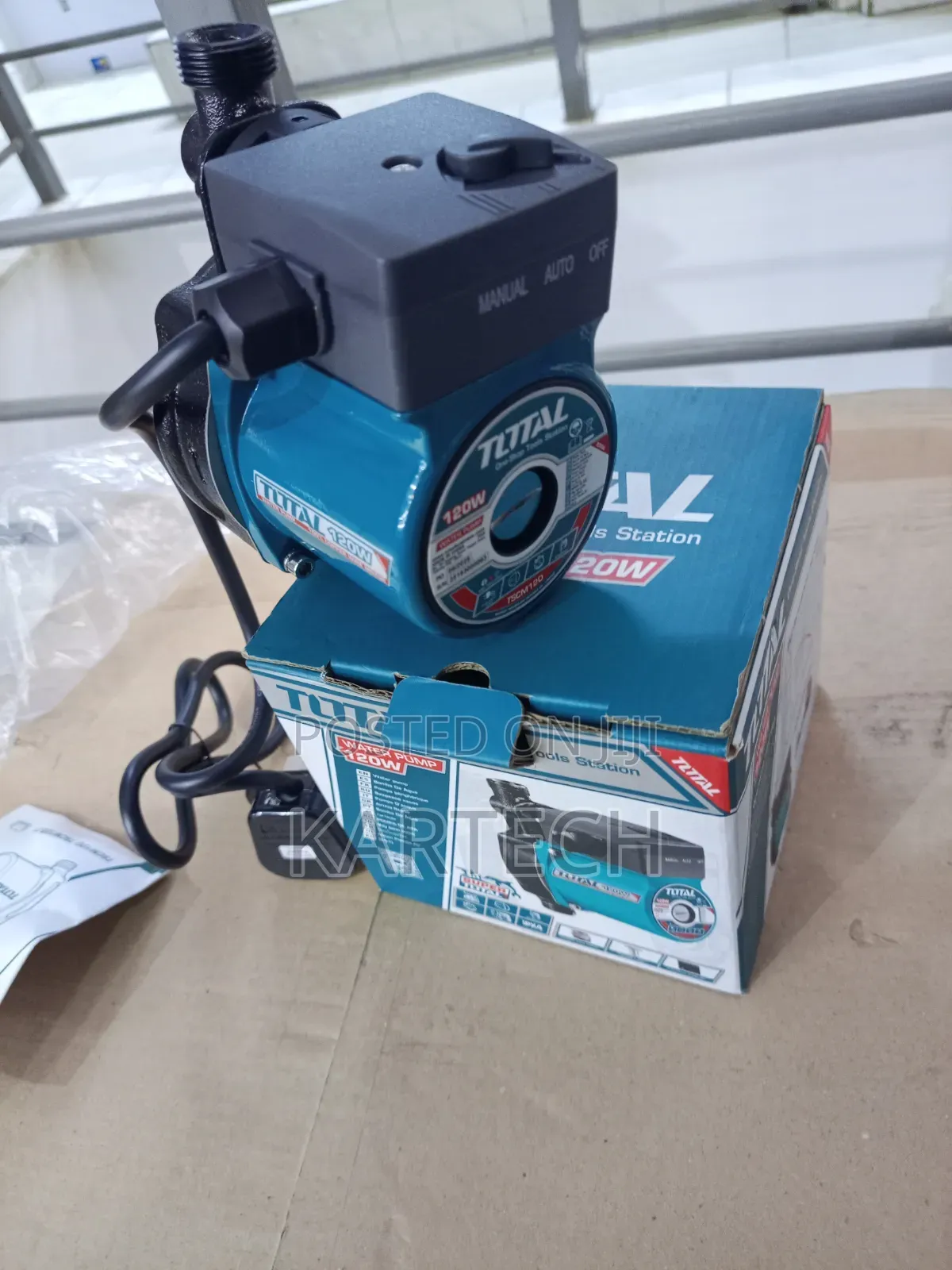 Total Tscm120 Automatic Silent Circulating Water Pump