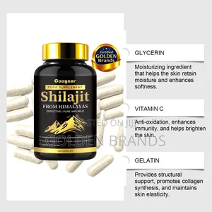 High-Grade Shilajit–Natural Vitality Peak Performance 60 Capsules