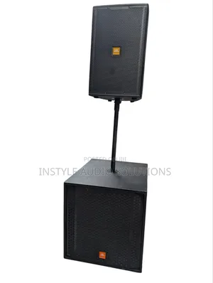 12" JBL Professional Speaker - 18" Single Bass Speaker - Free Stand