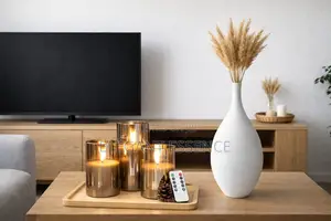 Minimalist in Style Nordic Home Decoration Round Shape Flower Vase