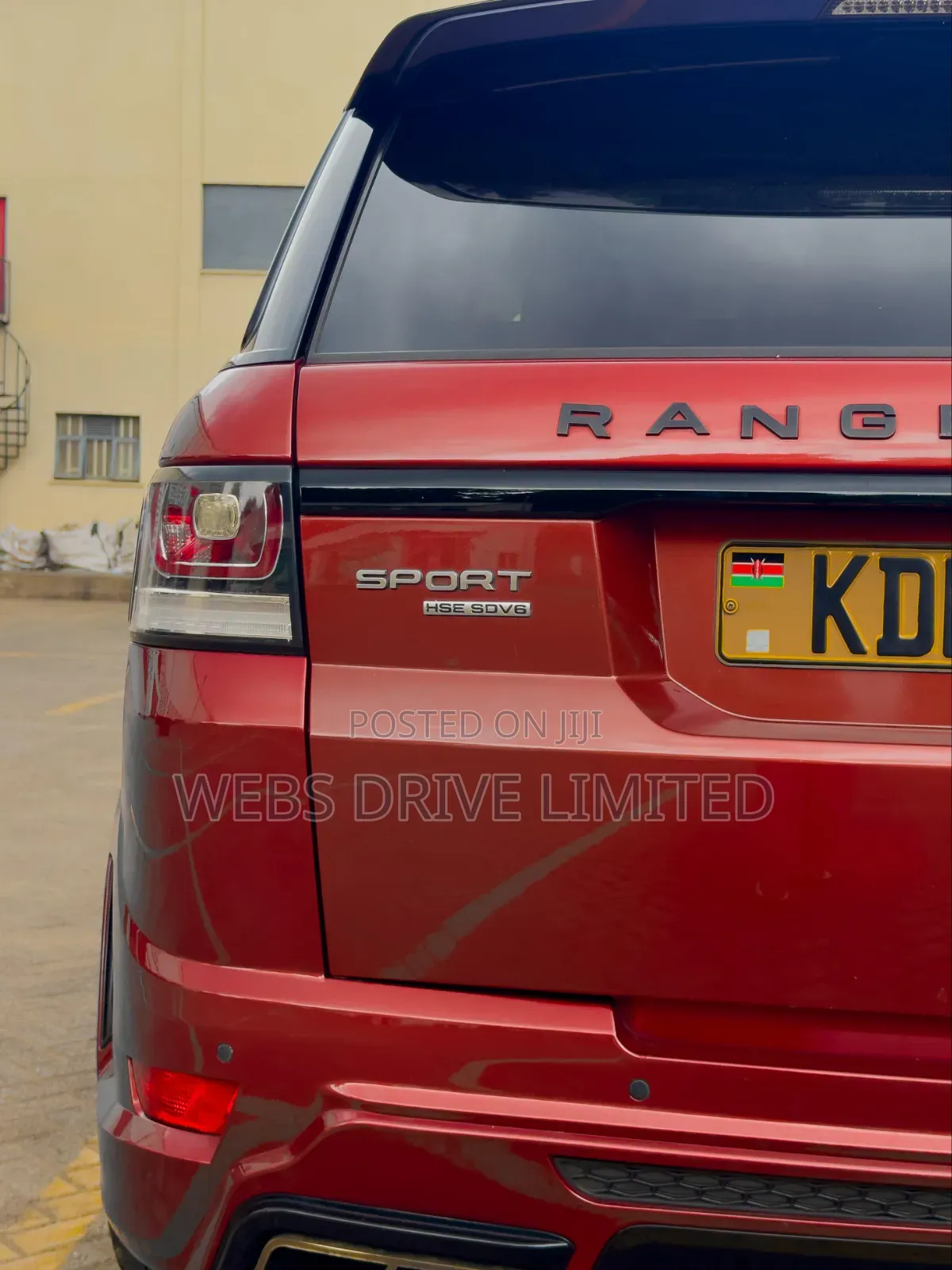 Land Rover Range Rover Sport 2014 Red
