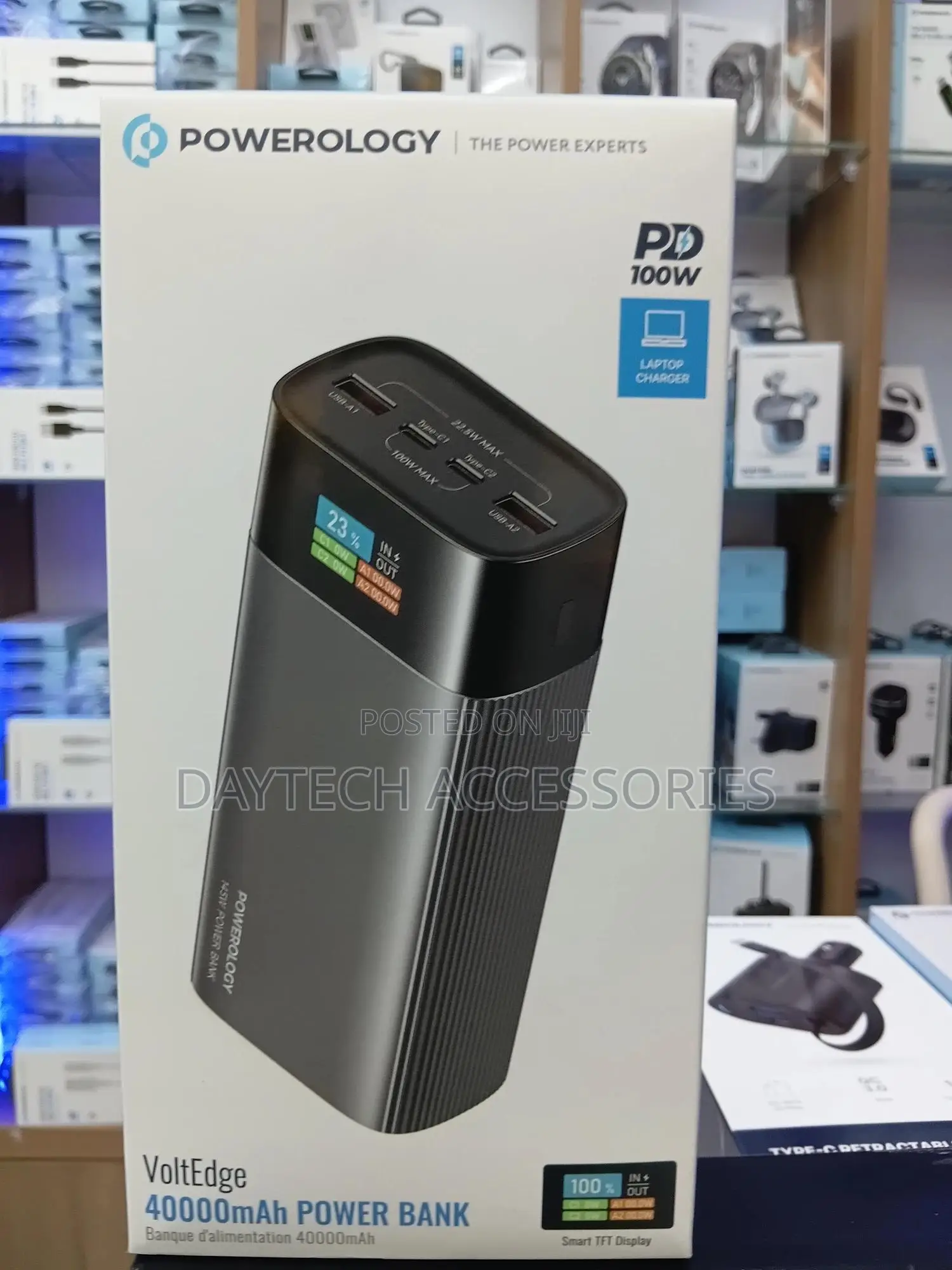 Powerology Voltedge 40000mah Power Bank.