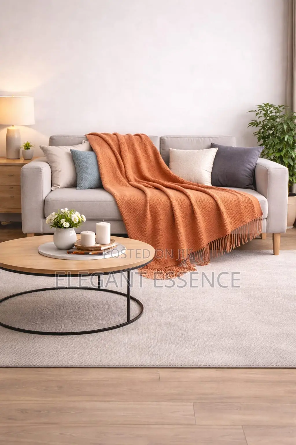 Decorative Knitted Throw Blankets