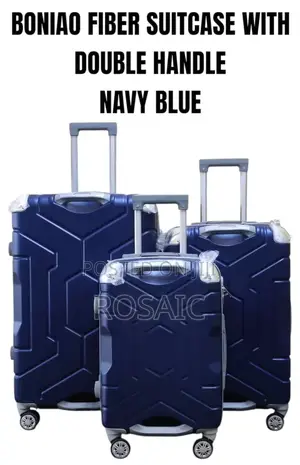 Fibre Suitcase With Double Handle