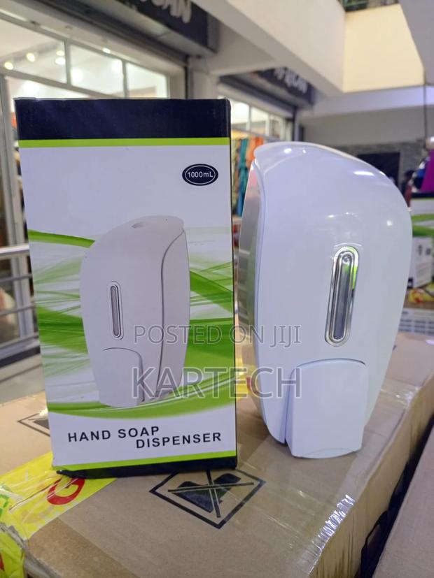 Manual Wall-Mounted Liquid Soap Dispenser, 1000ml