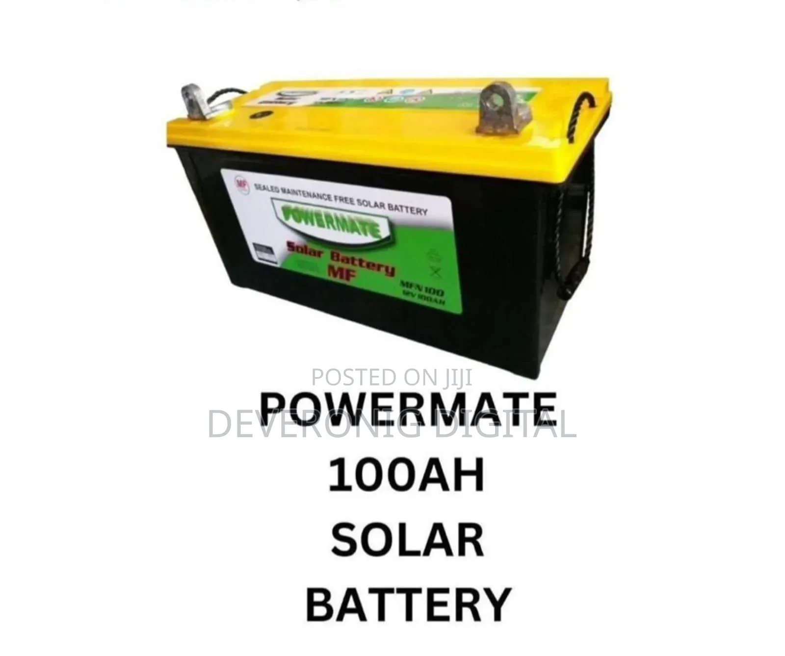 Powermate 100ah Solar Battery