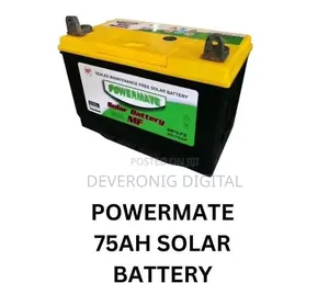 Powermate 75ah Solar Battery