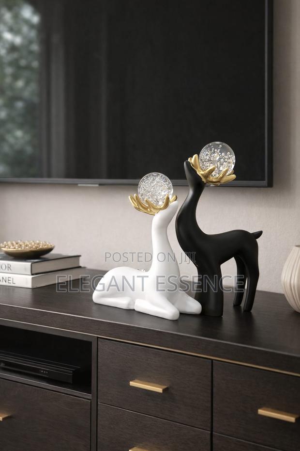 Crystal Sika Deer Animal Ornament,Desktop Decoration Ornament