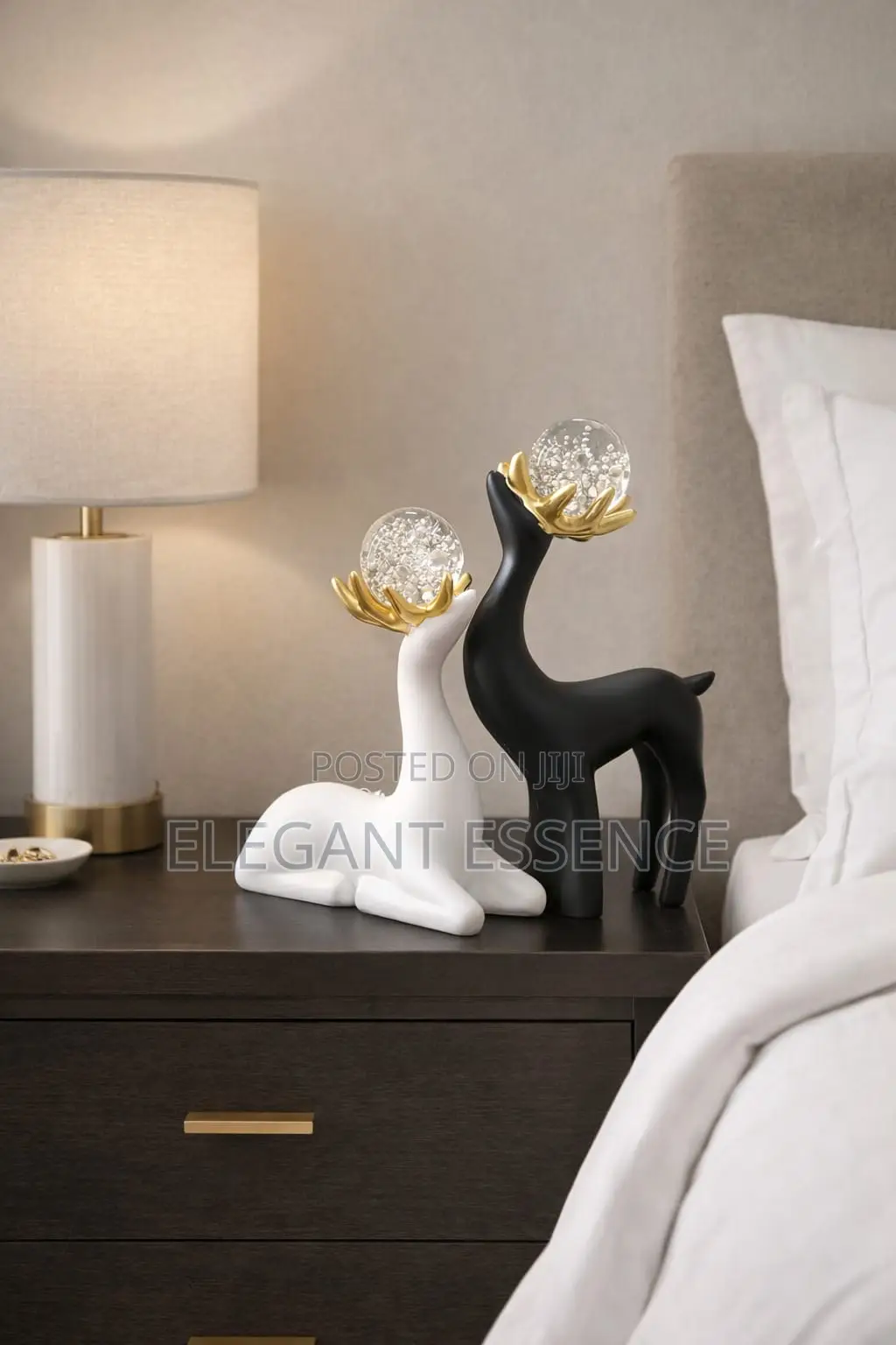 Crystal Sika Deer Animal Ornament,Desktop Decoration Ornament