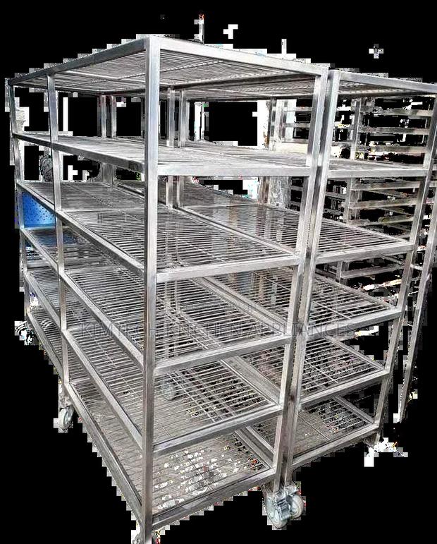 Stainless Steel Bakery Cooling Racks - main view