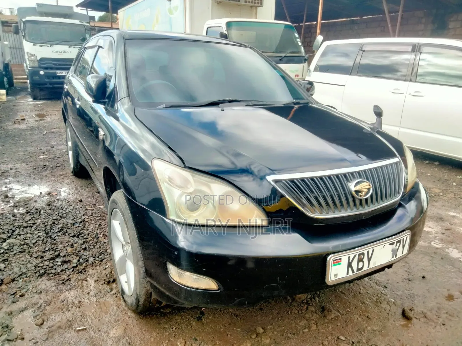Toyota Harrier 2.4 2008 Black