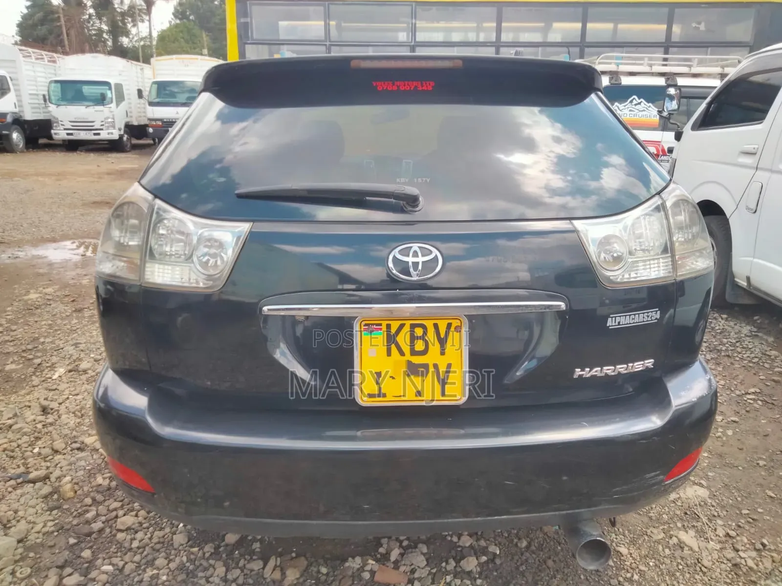Toyota Harrier 2.4 2008 Black