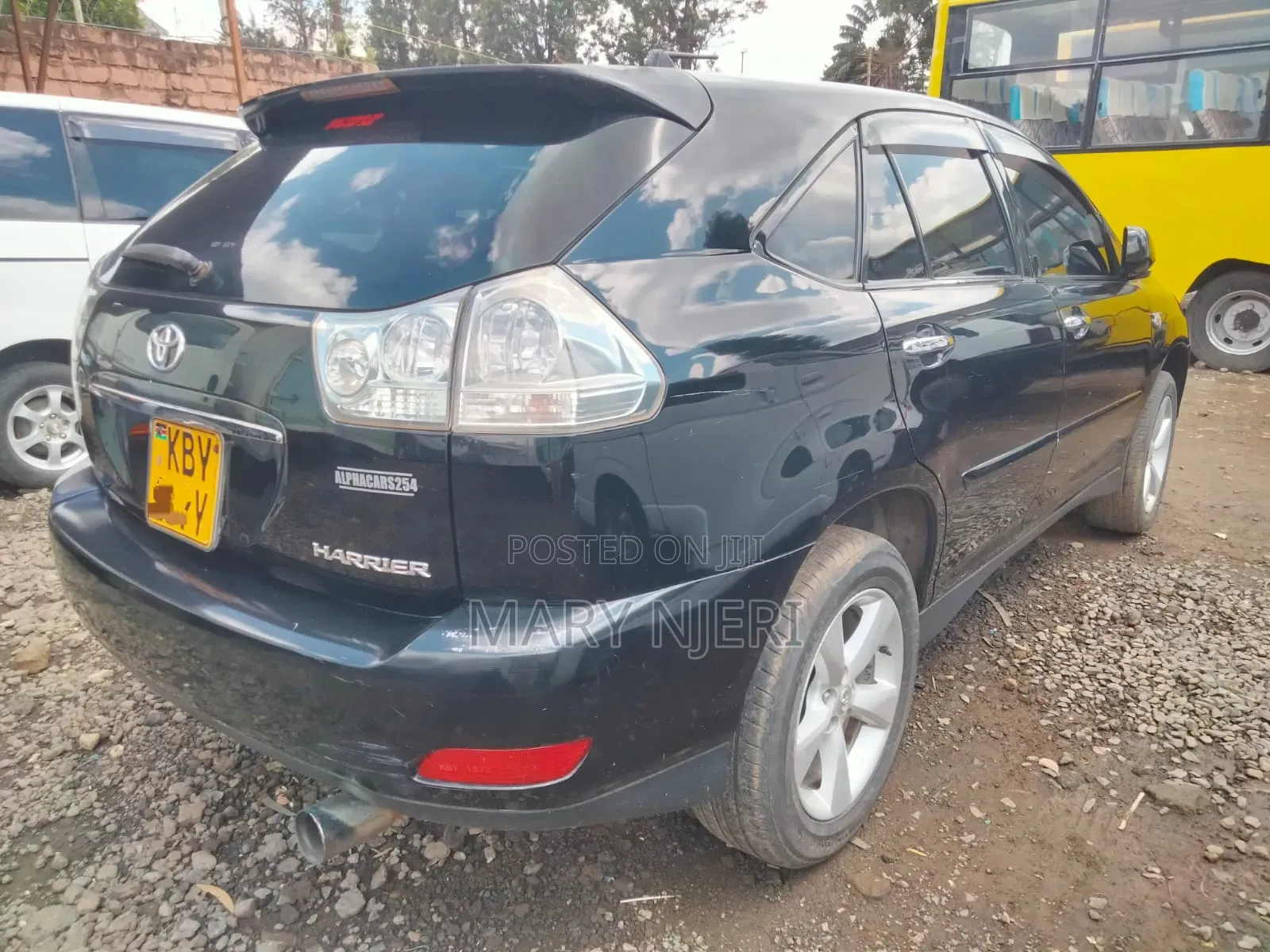 Toyota Harrier 2.4 2008 Black