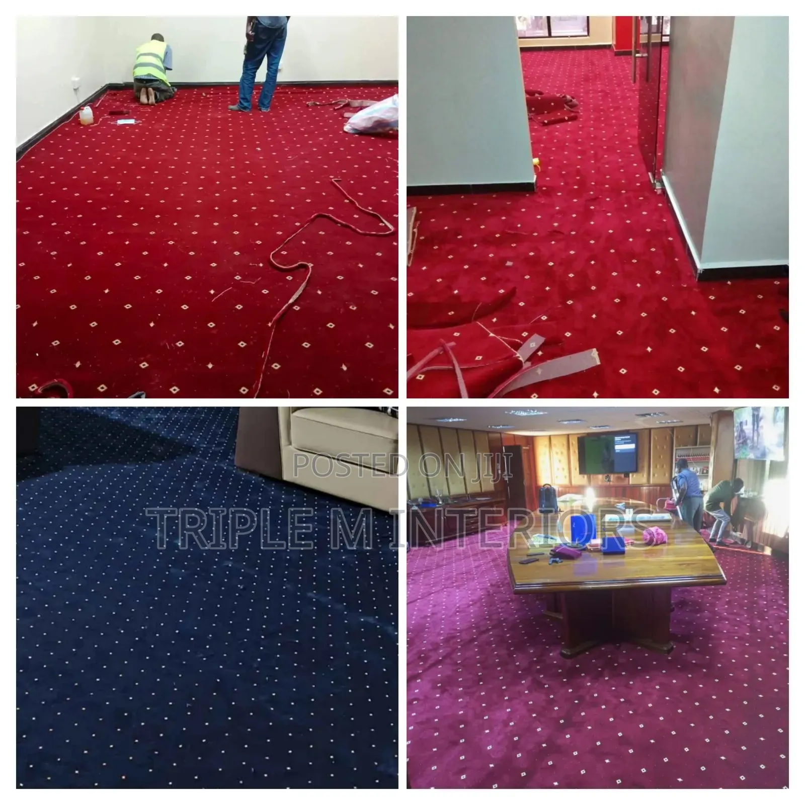 Executive Interior Carpet With Soft Pattern Integration