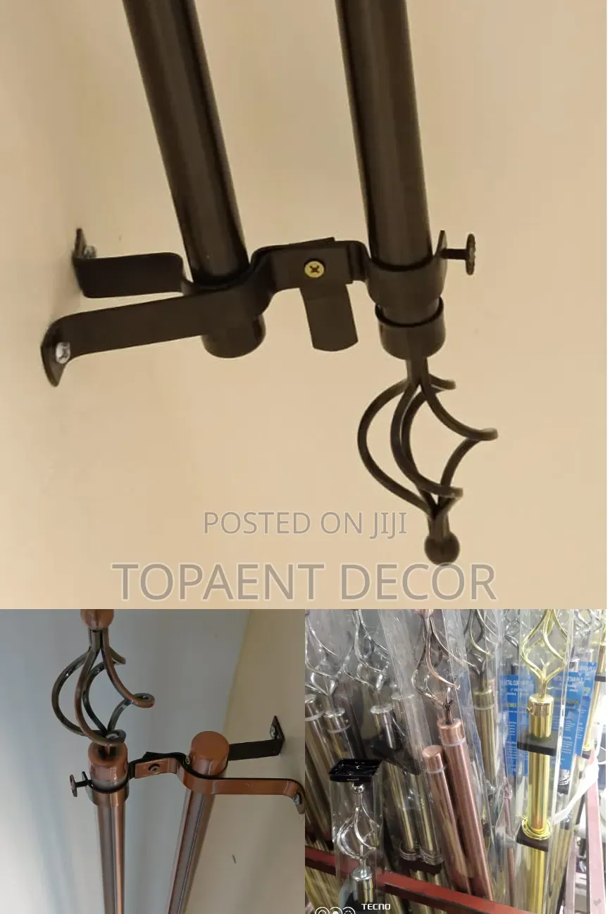 Stylish and Practical Choice Adjustable Window Curtain Rods