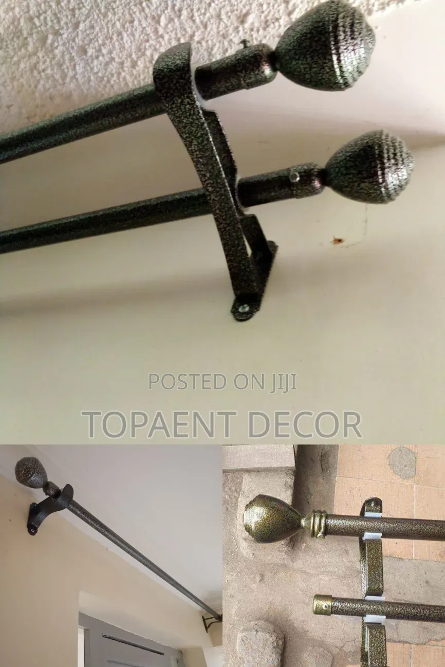 A Strong , Powder Coated Curtain Rod That Delivers