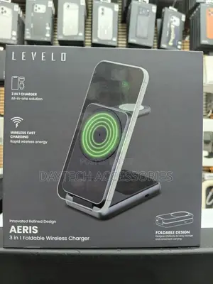 This Is a Levelo Aeris 3-in-1 Foldable Wireless Charger.
