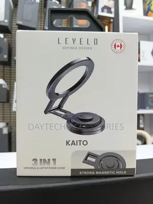 The Levelo Kaito 3 in 1 Magsafe Laptop Phone Holder