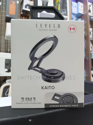 Levelo Kaito 3-in-1 Magfit Laptop Phone Holder Universal Functionality