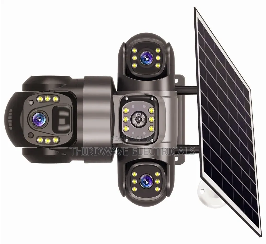 Modern Jj013 Solar 4g 3-Lens PTZ Camera Y8g