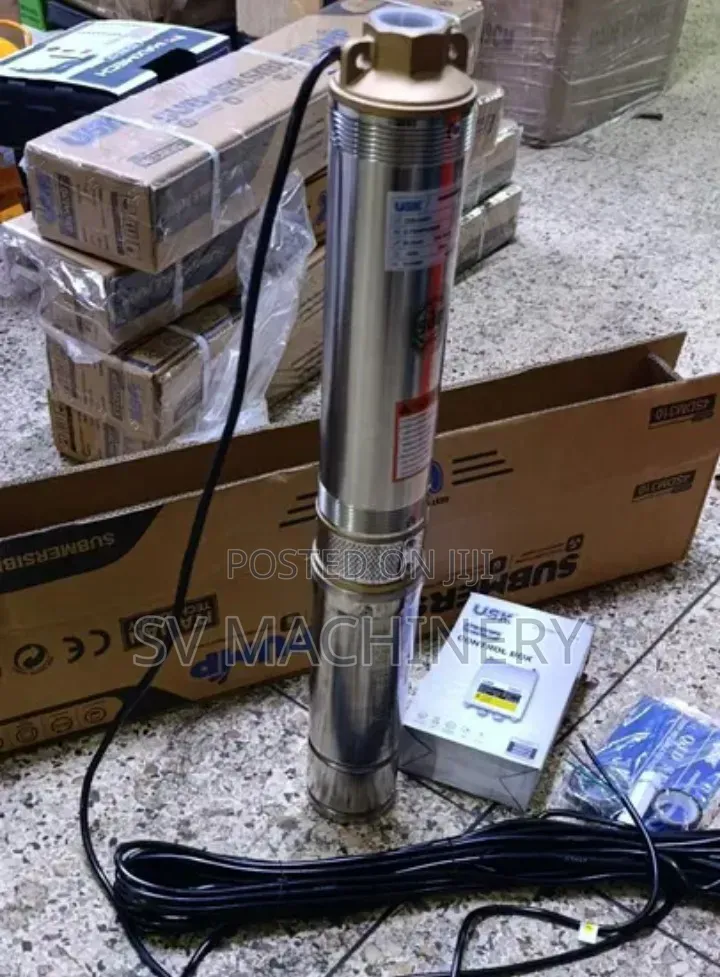 Heavy Duty Deep Well Electric Submersible Pump 0.5hp