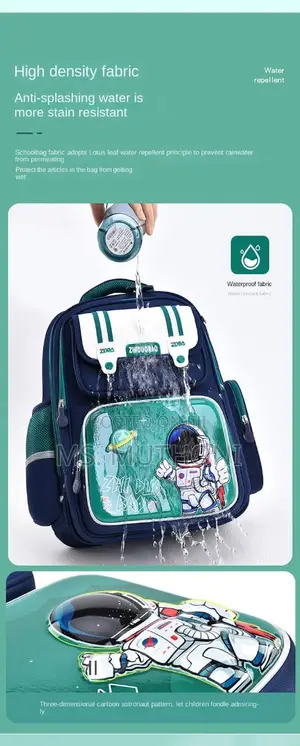 (Grade 1-6) Cartoon Themed School Bags