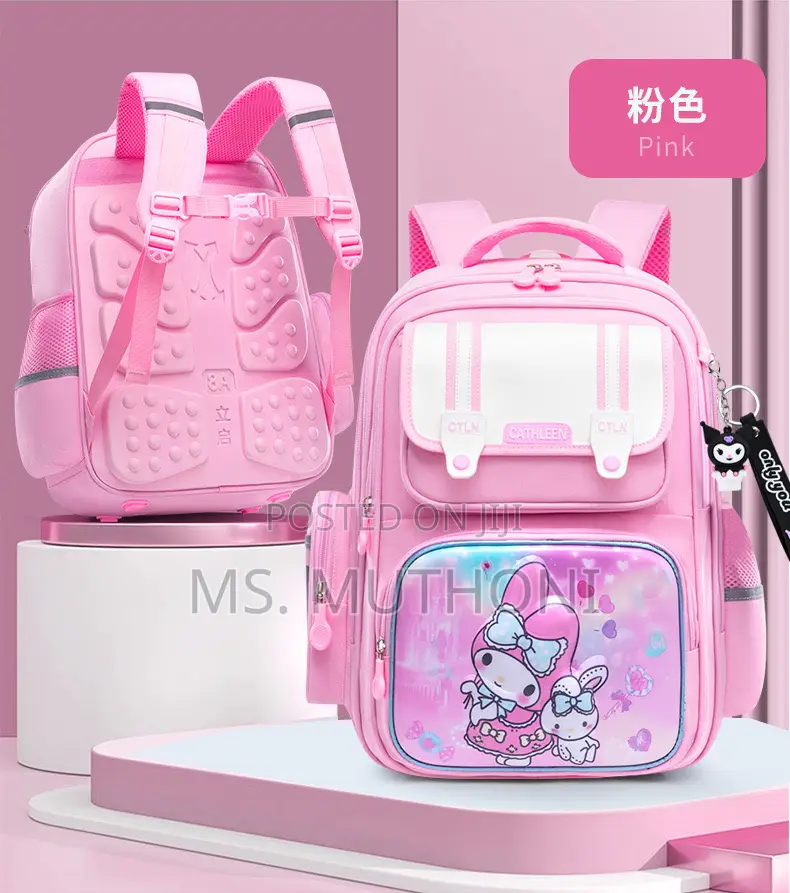 (Grade 1-6) Cartoon Themed School Bags