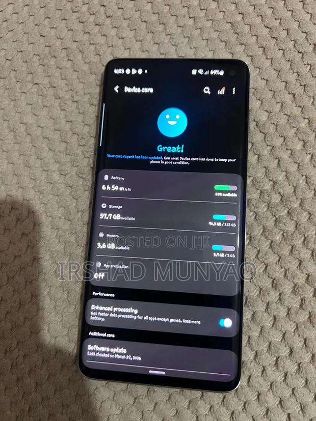 Samsung Galaxy S10 128 GB White - thumbnail 4