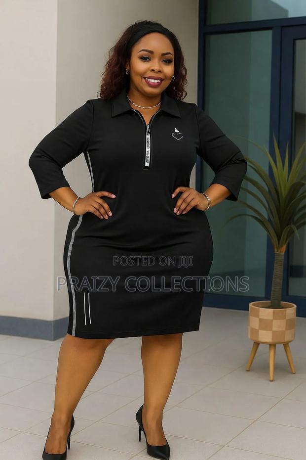 Senori Shirt Dress With Front Zip - thumbnail 4