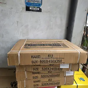 4u Network Data Cabinet 530×400×240 Wall Mount With Pdu and Fan