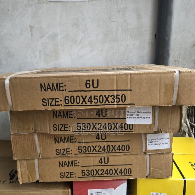 4u Cabinet 530 X 400 X 240 Lockable Door for Added Security Durability