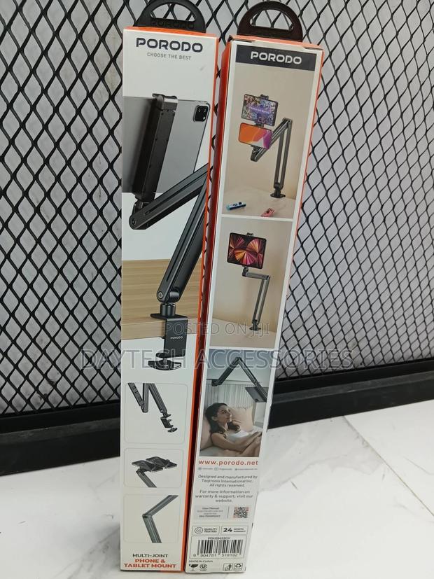 Porodo Multi-Joint Phone Tablet Mount.