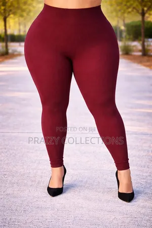 Ribbed High-Waist Heavy Tights /Leggings