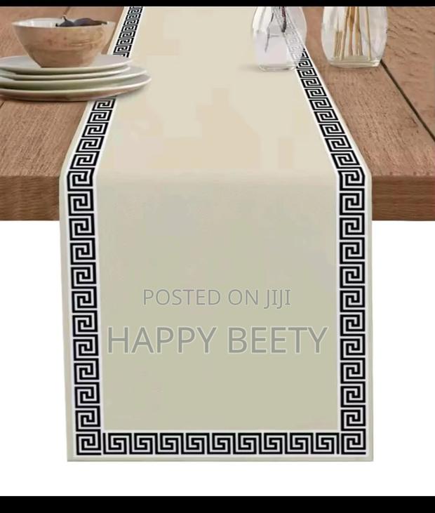 *Simple Pattern Table Runner Home Decor Dinner Table Runner - thumbnail 2