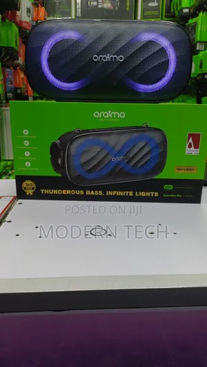 Oraimo Spacebox Pro – 80w Powerhouse Party Speaker With Karaoke