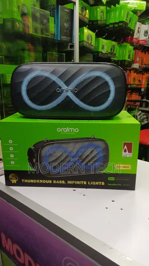 Oraimo Spacebox Pro 80w Bluetooth Speaker With Karaoke Led Lights